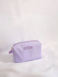 Perfect sized stash bag to store your goodies or makeup! Dimensions: Approximately 5" x 2.5" x 3". Cheap Purple Bags With Zipper Pouch, Cheap Purple Pouch For Travel, Hygiene Bag, Purple Pouch, Stash Containers, Lilac Purple, Toiletry Storage, Cosmetic Bags, Cosmetic Bag