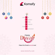 the happy diwali festival is going on in komsity's website