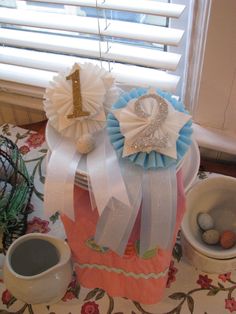 a birthday cake with decorations on top of it