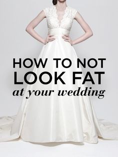 How To Not Look Fat At Your Wedding, not about fat shaming more about how to have your best shape. I am never going to be a size six or a straight up and down kind of girl but these are some tips to make sure your dress fits in the best possible way. Wedding Gown For Athletic Build, Wedding Dresses For Summer Weddings, How To Pose In Wedding Dress, Wedding Dress Fitting Tips, White Vs Ivory Wedding Dress, Wedding Dress For Fat Women, Ivory Vs White Wedding Dress, Wedding Dress For Large Bust Body Types