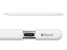 an apple pencil is sitting next to the same pen as it appears in this image