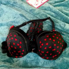 This Is Brand New Only Worn To Try On. Cacique Bras, Red Hearts, Try On, Red Heart, Women's Intimates, Brand New, Bra, Red, Women Shopping