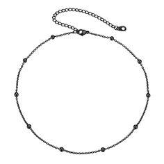 PRICES MAY VARY. 🧡【Length of the choker necklace】14"+3.5" extender. Please check the size and allow a little differences due to the manual measurement before ordering. 🧡【Material of Bead Necklace】black plated 316l stainless steel, color not easily tarnish, lead nickel free. 🧡【Match With Other Necklace】These dainty simple boho necklace is simple enough for layering with other necklaces in your collection. 🧡【Occasion】This delicate bohemian necklace is suitable for any occasion, party, work, da Boho Necklaces, Layered Beaded Necklaces, Choker Chain, Womens Jewelry, Bohemian Necklace, Black Plates, Necklace Choker, Necklace Black, Velvet Bag