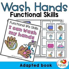 the book wash hands functional skills for kids