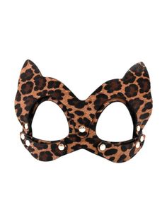 Olivia Mark - Refined Leopard Cat Masking Solution Leopard Mask, Majestic Cat, Leopard Cat, Costume Parties, Cat Mask, Set Cover, Detailed Design, Club Style, Girls Club