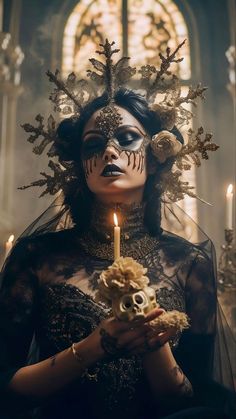 Dark Wedding Theme, Witch Photos, Witch Wallpaper, Creepy Costumes, Fantasy Witch, Baroque Painting, Dark Wedding, Witchy Fashion, Modern Witch