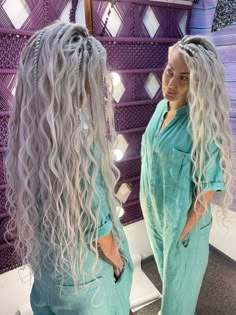 Platinum Locs, Hairstyles Dreadlocks, Denim Wedding Dresses, Boho Curls, Blonde Dreadlocks, Faux Dreads, Blonde Body Wave, Crochet Dreadlocks, Dreadlock Styles