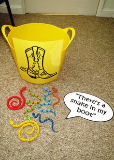 there's a snake in my boot and beads on the floor