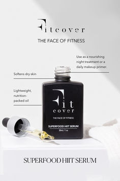 Fitcover Superfood HIIT Serum Chia Seeds, Pretty Much, Jojoba Oil, Skincare Products, Chia, The Face, Like You, Avocado