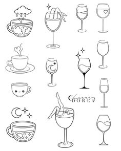 Tattoo Wine Ideas, Tiny Wine Tattoo, Wine Tatoos Ideas, Cheese Tattoo, Food Tattoos