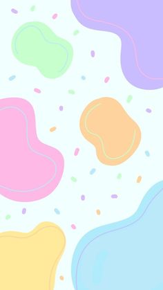 an abstract background with pastel colors and sprinkles