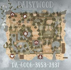 a map of daisywood creek crossing in da - 6006 - 393 - 2137