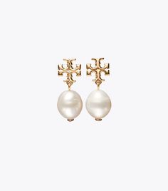 Kira Pearl Drop Earring: Women's Designer Earrings | Tory Burch Classy Jewelry, Jewelry Lookbook, Trendy Earrings, Ethereal Beauty, Drop Earring, Dream Jewelry