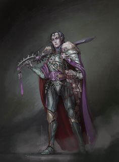 Eldar Corsair    Commision art High Elf, Knight Art, Midnight Sun, Armor Concept, Warhammer 40000, Warhammer 40k