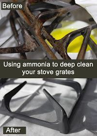 the before and after image shows how to clean an old metal bench with vinegar cleaner