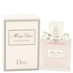 Miss Dior Blooming Bouquet Perfume by Christian Dior, Christian dior's 2014 miss dior blooming bouquet is perfect for fun, adventurous women who enjoy the outdoors. Created by the design house of christian dior, this fragrance's fruity and floral offerings make it perfect to wear when heading to picnics or spending a day at the beach. The intermingling of apricot, peach, pink peony, damask rose and sicilian mandarin notes gently tease the senses of everyone around you and linger long after you m Perfume Dior, Christian Dior Perfume, Blooming Bouquet, Miss Dior Blooming Bouquet, Fancy Boxes, Adventurous Women, Dior Perfume, Damask Rose, Pink Peony