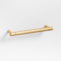 an image of a gold door handle on a white background