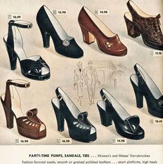 Va Va Voom, Retro Shoes, Evening Shoes, Vintage Glamour, Mode Vintage