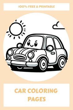 Car Coloring Pages