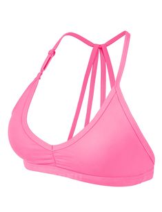 PRICES MAY VARY. YEOREO Lorelie Fitness Bras: SIZE guide [ XS fit 30C 30B 32A 32B ] [ S fit 30D 32B 32C 32D 34A 34B] [ M fit 34C 34D 36A 36B] [ L fit 36C 36D 38A 38B]. this women’s sports bras advise to size up for more comfy fit for large chest Adjustable Straps Bras: Made of 75% nylon 25% spandex. More flexible design of the back straps position and removable. One sports bra for multiple wear Strappy Gym Bras Features: Adjustable straps, Buttery soft touch, Sexy v neck with scrunch front, Remo Workout Sports Bras, Cheap Fitted Pink Sports Bra, Cheap Pink Sports Bra, Casual Pink Sports Bra, Sport Bras, Pink Sweat-resistant Sports Bra For Light Exercise, Lulu Sports Bra, Pink Sweat-resistant Sports Bra For Yoga, Yoga Crop Tops