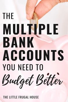 Money Calendar, Multiple Checking Accounts, You Need 5 Bank Accounts, Multiple Bank Accounts For Budgeting, Different Bank Accounts To Have, Multiple Bank Accounts, Types Of Bank Accounts To Have, Once A Month Paycheck Budget, How To Save Money Living Paycheck To Paycheck