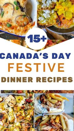 canada's day festive dinner recipes