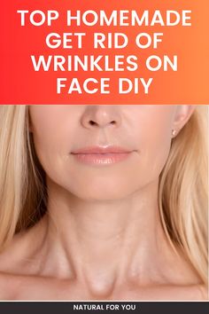 How To Get Rid Of Wrinkles and Spots By Just Using This At Home >>CHECK THIS OUT<< Wrinkles On Face, Face Diy, Get Rid Of Wrinkles, Diy Anti Aging