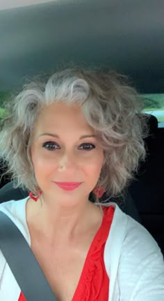 Short Curly White Hair Over 50, Longer Gray Hairstyles, Gray Curly Bob Hairstyles, Shoulder Length Curly Gray Hair, Gray Wavy Hair Over 50, Short Wavy Gray Hair Over 50, Older Curly Hair Over 50, Medium Length Fine Wavy Hair, Wavy Gray Hair Over 50 Bob Hairstyles