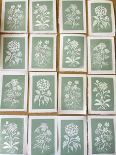 the screen shot shows several different flower designs on paper, and one has an instagramr