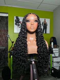 Custom machine made wig. Constructed with virgin hair. Hair pattern: deep wave FYI this curl pattern is slightly tighter than our Kendra wig Please add all customizations and add ons. All sales final Hair Pattern, Hair Patterns, Curl Pattern, Wig Accessories, Deep Wave, Add Ons, Virgin Hair, Hair Ideas, Hair Extensions