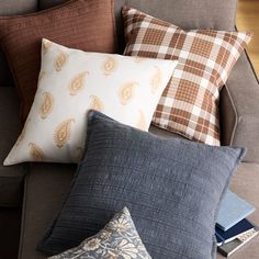 Let your living space embrace the warm, inviting charm it deserves. The Honeybloom Brown Tonal Plaid Throw Pillow is made from soft, cotton ensuring a cozy and comfortable addition to any room. Its brown tonal plaid design effortlessly adds a touch of rustic elegance to your home decor. Perfect for accenting your couch, bed, or favorite reading chair, this throw pillow seamlessly fits within a variety of styles. Embrace the essence of Honeybloom decor and transform your space into a charming ret Throw Pillows For Brown Couch, Plaid Throw Pillow, Led Candle Decor, Floor Candle Holders, Plaid Throw Pillows, Floor Candle, Coffee Wall Decor, Cross Wall Decor, Religious Wall Decor