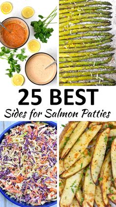 25 best side dishes for salmon patties