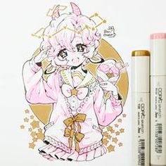 Lluvia y hortensias ] Amo tanto la lluvia; los días nublados, poco brillo, el petricor, la belleza que demuestra y poco comprendida 💕💕 Zodiac Art, Kawaii Drawings, Manga Drawing, Copic