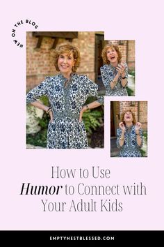 Shared laughter can build intimacy and bridge generational gaps! Want to learn how to use humor to connect with your adult kids? Here’s how! Build Intimacy, Empty Nest Syndrome, Kids Moves, Family Get Together, Empty Nest, Kids Growing Up, Pop Culture References, Laugh At Yourself, Seasons Of Life