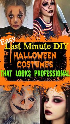 halloween costumes that are easy to make and look great for the costume party or any other event