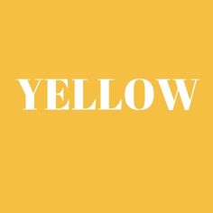 the word yellow on a yellow background