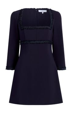 Indulge in luxury and sophistication with the Marlou Dress. This elegant long sleeve mini dress is adorned with delicate tweed fabric along the edges, adding a touch of glamour to your wardrobe. Perfect for any occasion, this dress will make you feel confident and stylish. Fit Details Square necklineLinedFit-and-Flare silhouetteMini lengthLong Sleeve 67% Polyester 27% Rayon 6% SpandexDry Clean Only ImportedLength: 33in/83.82cm, from shoulderMeasurements from size 4 Holiday Mini Dress, Holiday Dress, Maternity Sleepwear, Three Quarter Sleeve Dresses, Bridal Jumpsuit, Holiday Party Dresses, Fantasy Gowns, Tweed Fabric, Long Sleeve Mini