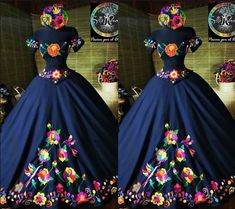 SIZE CHART. Quince Dresses Mexican Theme, Mexico Quinceanera, Mexican Theme Dresses, Navy Blue Quinceanera Dresses, Kiran Bedi, Mexican Graduation, Quinceanera Dresses Mexican, Quinceanera Stuff, Vestido Charro