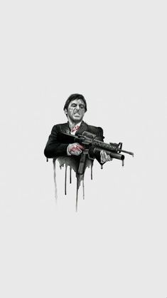 Tony Montana Wallpaper, Montana Wallpaper, The Godfather Wallpaper, Montana Tattoo, Scarface Poster, Mafia Wallpaper, Scarface Movie, Montana Art, Hypebeast Wallpaper