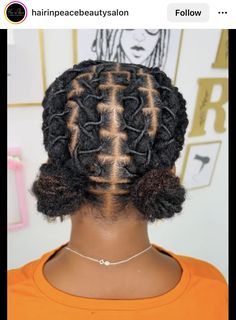 Short Retwist Locs Style, Kid Loc Styles, Small Locs Styles, Kids Loc Styles, Braided Loc Updo, Starter Locs Styles, Short Dreadlocks Hairstyles, Dreadlocks Hair Care