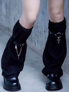 ❤Cross Chain Leather Belt Subculture Leg Warmers❤ Wrapped Appetizers, Appetizer Wraps, Bacon Wrapped Appetizers, Leg Warmer, Cross Chain, Bacon Wrapped, Leather Chain, Leg Warmers, Leather Belt