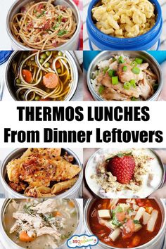 thermos lunches from dinner leftovers that are easy to make and delicious