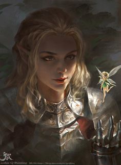 the princess by GothicQ Order Cleric, Weiblicher Elf, Elves Fantasy, Female Elf, Elf Art, Fantasy Magic, Fantasy Portraits, Design Illustrations