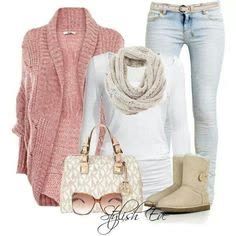 This contains an image of: Fall Outfits With Long Cardigans - FashionActivation Polyvore Outfits Casual Comfy, Boots Jeans, Mode Tips, Best Casual Outfits, Casual Outfits For Moms, Cool Summer Outfits, Stylish Clothes For Women