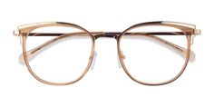 Moving Square Clear Yellow Gold Glasses for Women | Eyebuydirect Gold Glasses Frames, Gold Rimmed Glasses, Browline Glasses, Oversized Glasses, Gold Glasses, Square Eyeglasses, Cute Glasses, Clear Glasses