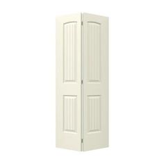 an open white door on a white background