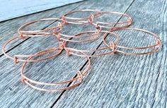 8 Pack Expandable Bangle Bracelets Adjustable Bangle Blank for Women Jewelry DIY Bracelets Crafts, Bracelets Adjustable, Expandable Bangle Bracelet, Adjustable Bangle, Bracelet Crafts, Diy Supplies, Jewelry Diy, Copper Color, Charm Bracelets