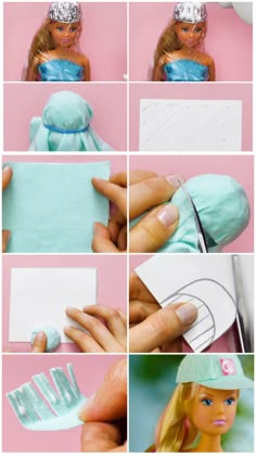 step by step instructions on how to make a barbie doll