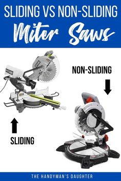 the differences between sliding and non - sliding miter saws