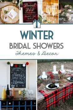 winter bridal shower themes and decor